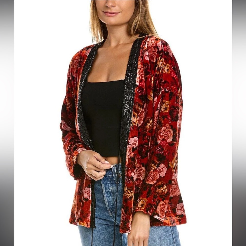 NWT Johnny Was Jade “Billie Short Kimono”